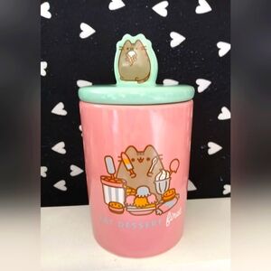 Pusheen Eat Dessert First canister